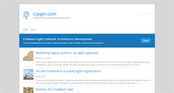 Desktop Screenshot of cjager.com